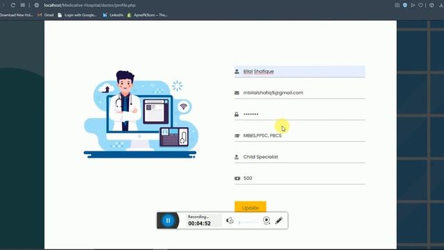 Online Doctor Appointment System || PHP MYSQL смотреть онлайн