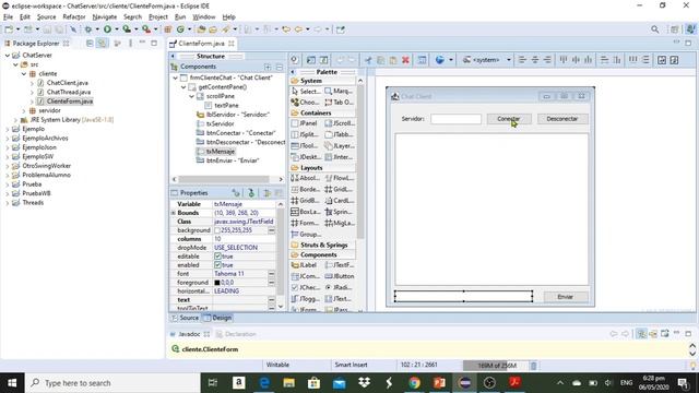 Semana 9, Parte 5: Momento Tecnológico "Sockets y Chat Server" смотреть онлайн