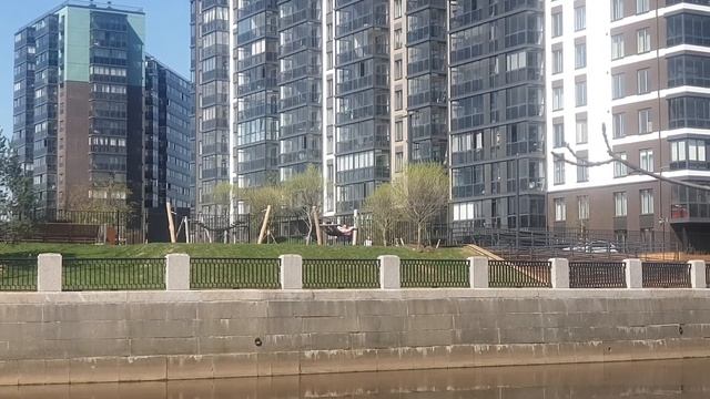 Ещё одна новая набережная в Питере но я на неё не попал ? ЖК. Альтер. 12.05.2021. +27. Жара ☀️