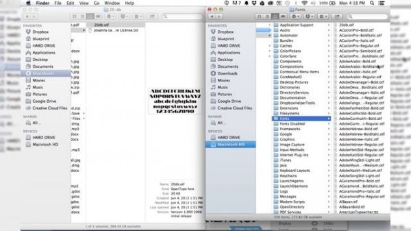 How to Add Fonts in MS Word Mac OS X