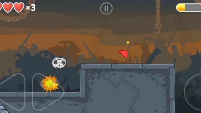 Прохождение игры Red ball ? мрачная фабрика смотреть онлайн