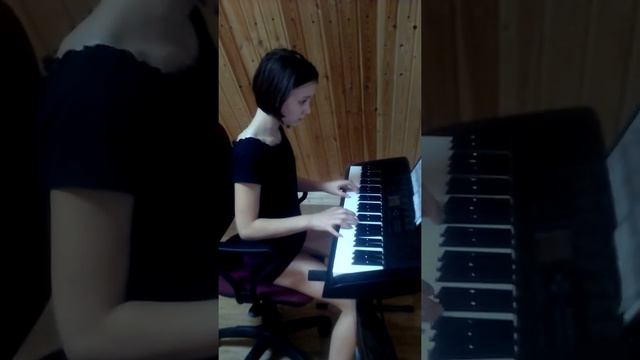 Играю на пианино. Русская народная песня.🎹 смотреть онлайн