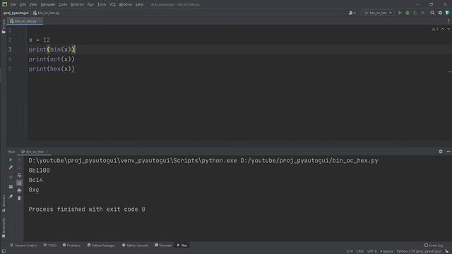 169 - Bases binária, octal e hexadecimal em Python смотреть онлайн