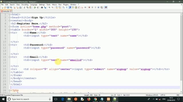 Create login and registration form using PHP and Mysql(XAMPP) смотреть онлайн