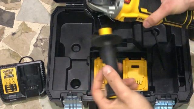UNBOXING SMERIGLIATRICE DEWALT DCG405P2-QW