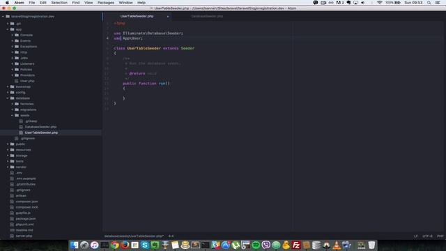 Laravel 5 Login Registration Tutorial System - 2 Seed Master User смотреть онлайн
