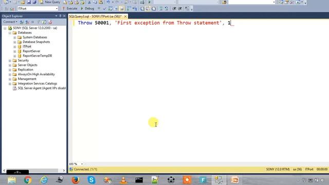 Throw in SQL Server Tamil смотреть онлайн
