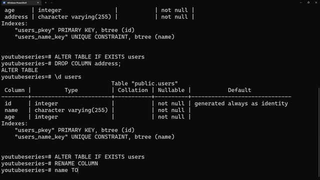 Alter Table Statements for Advanced Schema Management | Mastering PostgreSQL 2023 смотреть онлайн