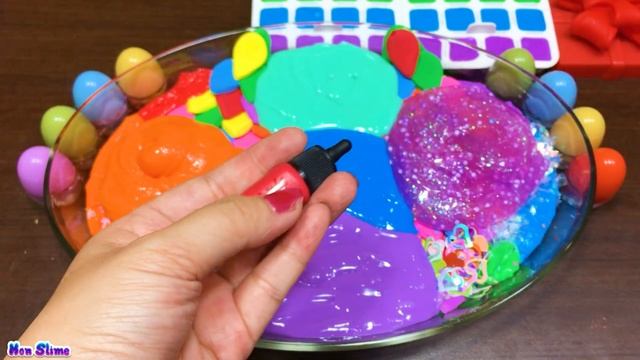 Coco Urban and Cream and Piping bags! Mixing random things into glossy slime! Mon Slime #975 смотреть онлайн