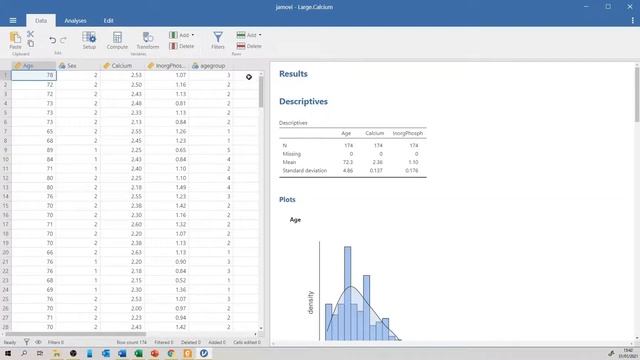 z-score calc w/Jamovi смотреть онлайн