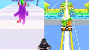 Join Blob Clash 3D | Runner Coaster - Gameplay Walkthrough Max Levels (Part 1)