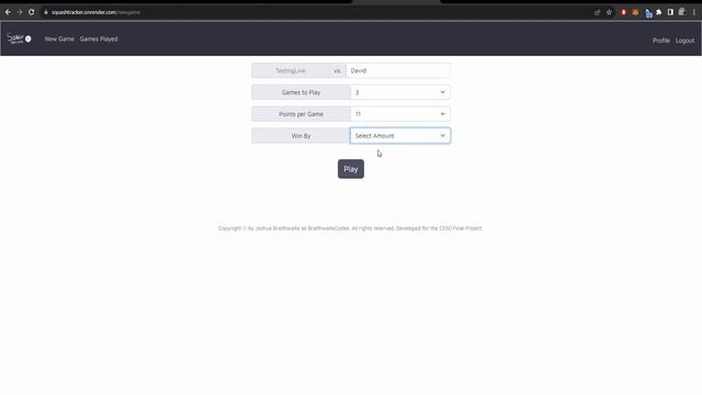 CS50 Final Project - Squash Tracker смотреть онлайн