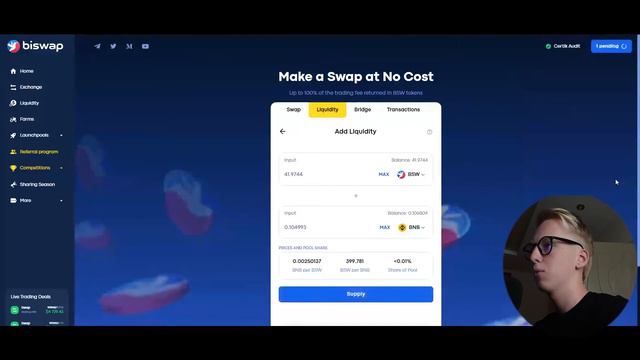 ОБЗОР ФУНКЦИЙ BISWAP смотреть онлайн