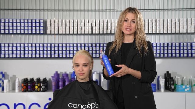 Технология идеального Total Blond от Concept. смотреть онлайн