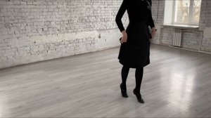 Урок Женской Лезгинки ( ход Шаг-Точка )