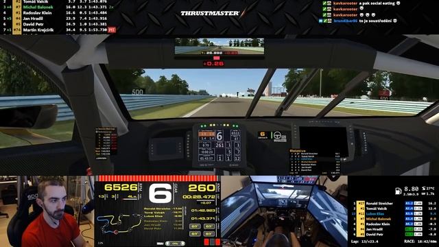 iRacing Custom GTE - zase bitva s Nielem :) смотреть онлайн