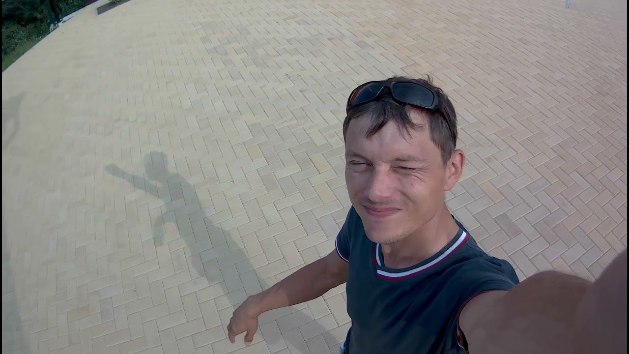 Гуляем по Мысхако! церковь илии пророка, монумент защитникам малоземельцам, сквер памяти ВОВ. смотреть онлайн