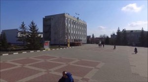 город Алексеевка С ВЫСОТЫ ПТЬЧЬЕГО ПОЛЕТА центральная площадь