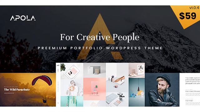 Apola - Photography Portfolio WordPress Theme | Themeforest Website Templates and Themes смотреть онлайн
