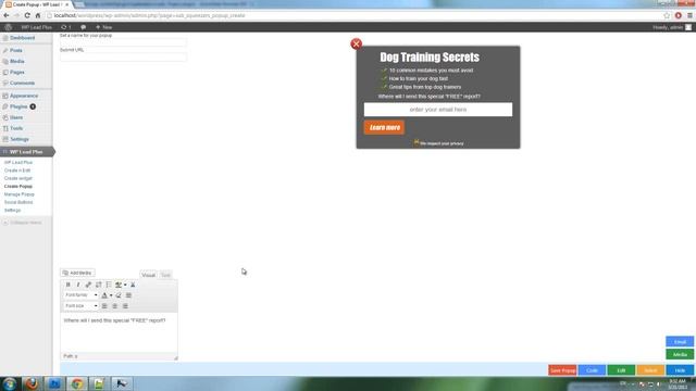 Create Unblockable Popup With WP Lead Plus смотреть онлайн