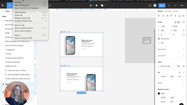 How to create PDF slides or presentations in figma and export them смотреть онлайн