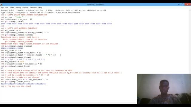 #Python string #code & sober | concatenation vs replication | strengthen your programming skills смотреть онлайн