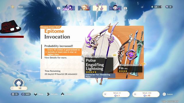 The New Year Starts with Chevreuse, Xianyun, and GaMing | Genshin Impact Wishes | January 24' смотреть онлайн