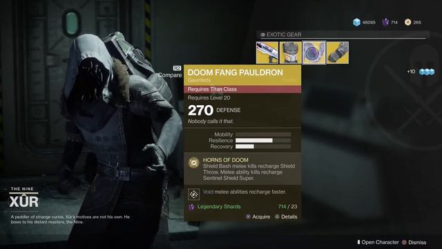 XUR DAY D2: 20th OCT - 24th OCT - Loot and Location. D2 on PC next Tuesday! and Prestige Raid! смотреть онлайн