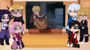 Naruto and Boruto's Friends React To Each Other // Gacha React