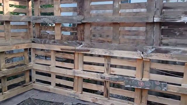 Сарай из поддонов часть 1 смотреть онлайн