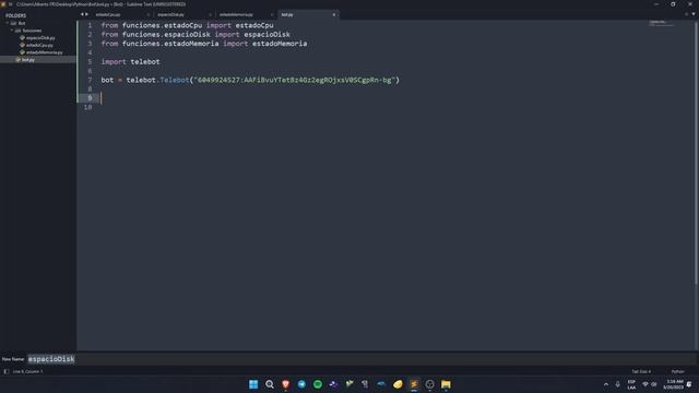 pyTelegramBotAPI, Creando Bot de Telegram Part2 Python смотреть онлайн