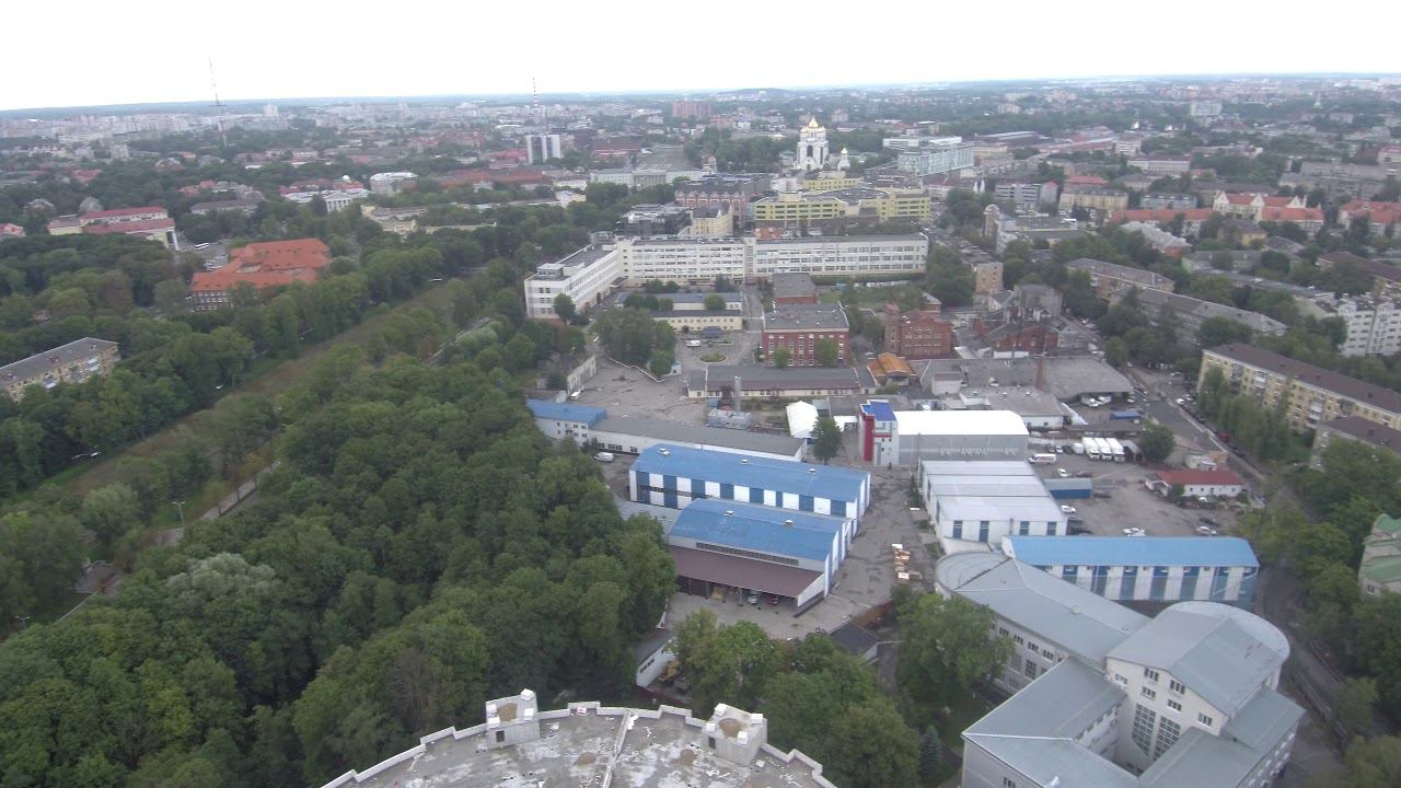 Аэросъемка Калининград, ул г. Галицкого, Московский пр-т, Гвардейский пр т, Ленинский пр т смотреть онлайн
