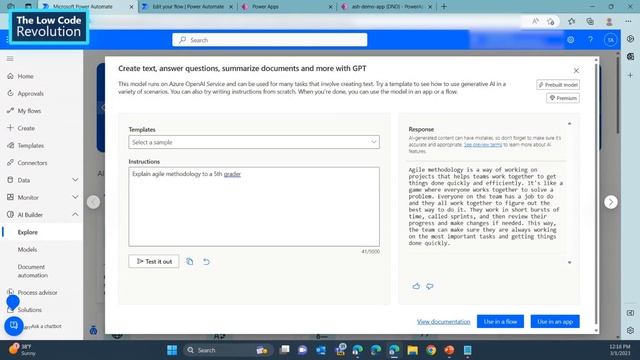 Unleash the Power of Azure OpenAI Service with AI Builder смотреть онлайн
