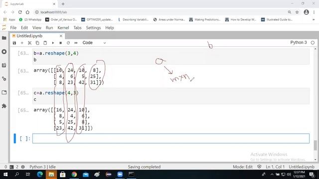 hstack() v/s vstack() functions in Numpy смотреть онлайн