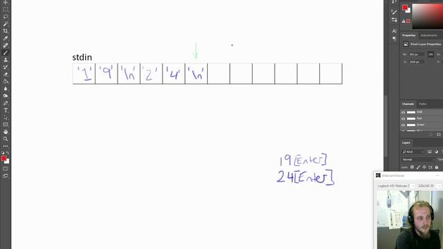 C Programming - stdin смотреть онлайн