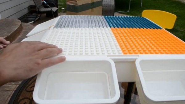 Multi Kids Activity Table Set | GobiDex 7 in 1 | Water Table, Sand Table and Building Blocks