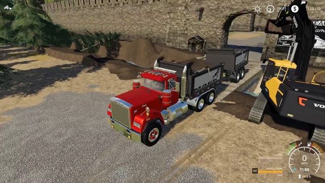 FS19- $300,000 CONSTRUCTION PROJECT! DIGGING A CREEK FOR THE MANSION! смотреть онлайн