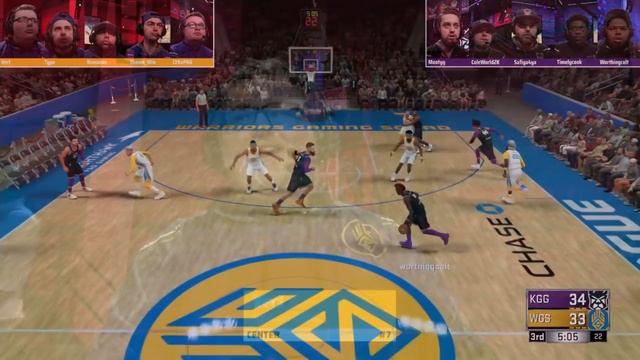 NBA 2K League | Warriors Gaming Squad vs. Kings Guard Gaming (THE TICKET Play-In) смотреть онлайн