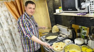 Муж готовит на 8 Марта мало кому известное татаро-башкирское блюдо! [Жизнь в деревне]