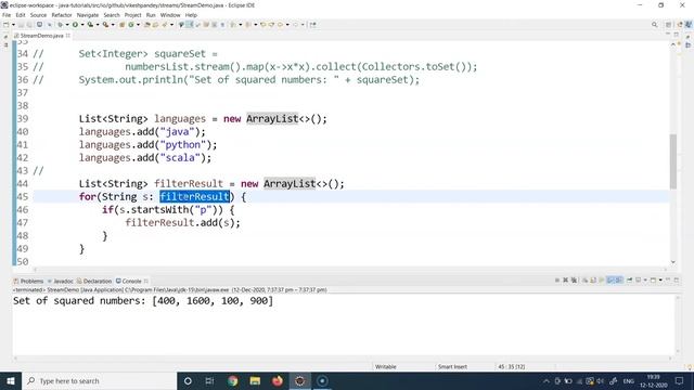 Java Tutorial For Beginners | Java Streams Tutorial | Java Filter Stream Example | SimpliCode смотреть онлайн