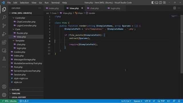 Чат на PHP | 12 | MVC архитектура веб-приложения смотреть онлайн
