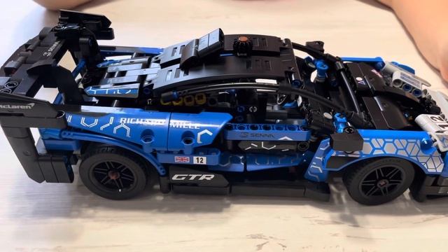 Конструктор LEGO Technic McLaren Senna GTR 42123 .Распаковка Обзор и Сборка смотреть онлайн
