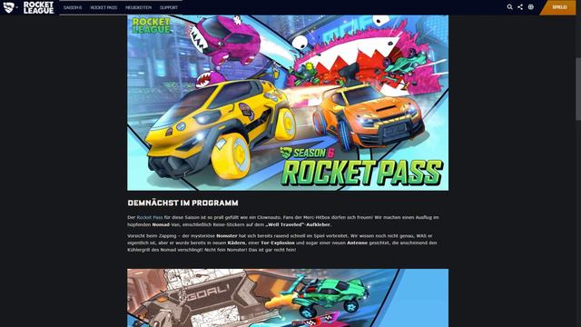 ROCKET LEAGUE SEASON 6! 😱 TRAILER & ROCKET PASS | Rocket League deutsch смотреть онлайн