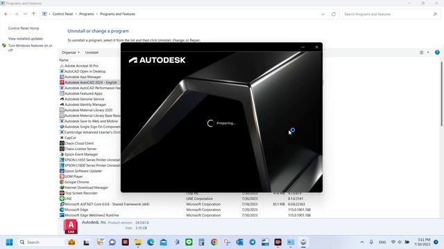 How to Uninstall AutoCAD 2024 смотреть онлайн