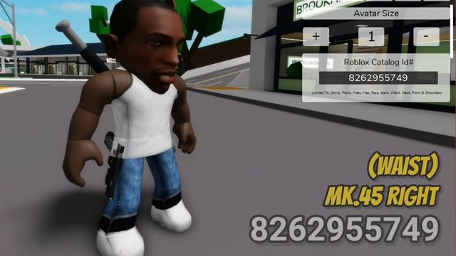 Aku Membuat GTA SAN ANDREAS Di Brookhaven W/ID & Accessories - Roblox смотреть онлайн