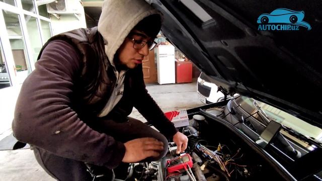 Gentraga 4-avlod Gaz O'rnatish | установка 4-поколения на жентру @Autochip_pro