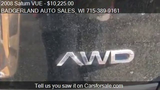 2008 Saturn VUE AWD V6 XE - for sale in MARSHFIELD, WI 54449 смотреть онлайн