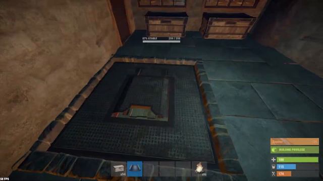 ТОПОВАЯ ЗАСТРОЙКА НОВЫХ ПЕЩЕР | ANTI-RAID | RUST | смотреть онлайн
