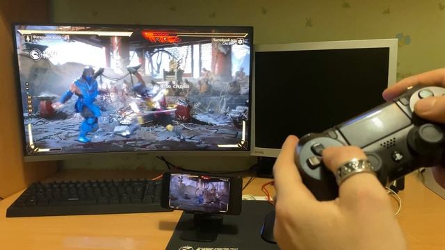 Как подключить DUALSHOCK 4 к xbox / или любой другой геймпад смотреть онлайн