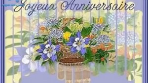 Joyeux anniversaire  Песенка «С днём рождения» на французском языке